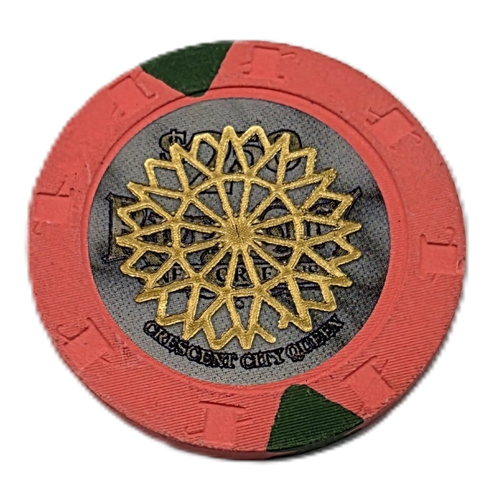 River City Crescent City Queen Casino New Orleans Louisiana $2.50 Cancelled Chip