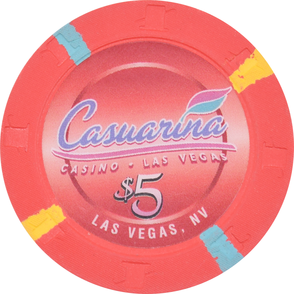Casuarina Casino Las Vegas Nevada $5 Chip 2003
