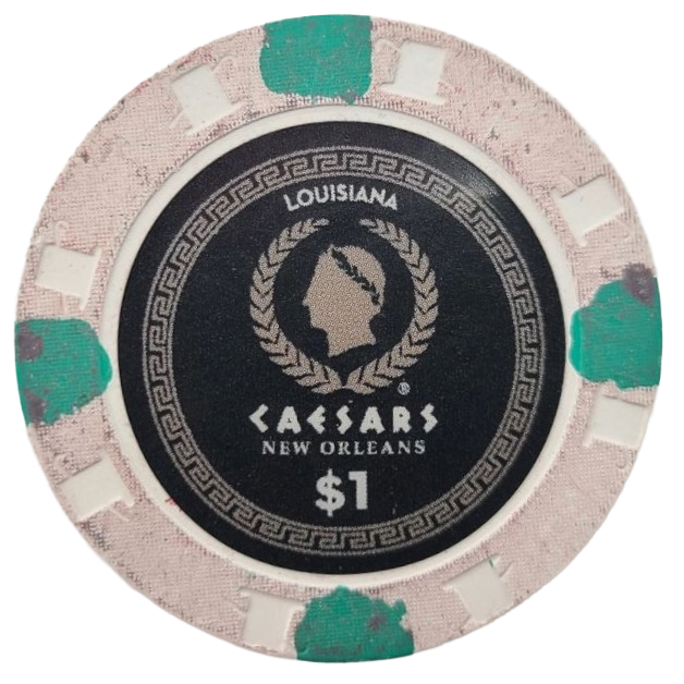 Caesars Casino New Orleans Louisiana $1 Chip 2024