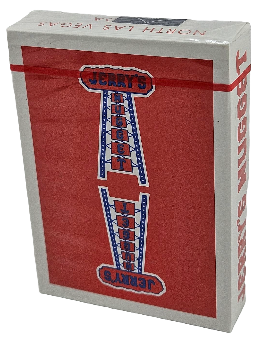 Jerry's Nugget Casino North Las Vegas Retro Playing Card Modern Feel Deck