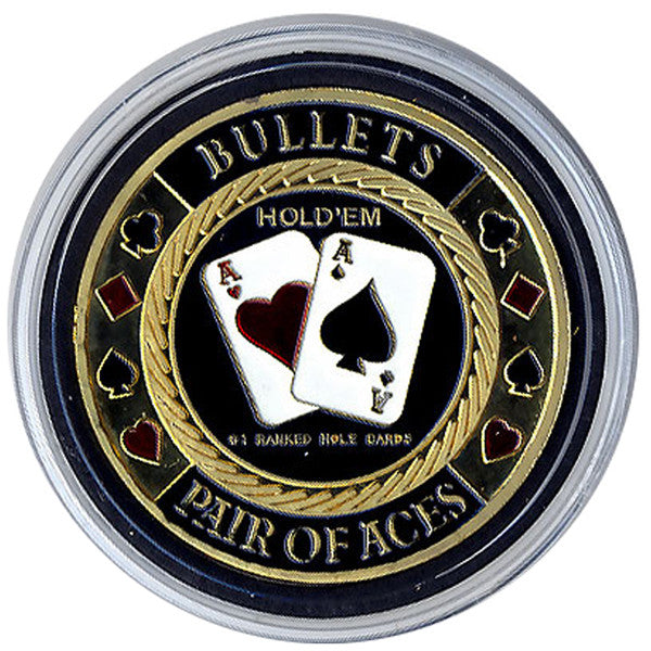 Card Guard Bullets (Pair Of Aces) Card Guard - Spinettis Gaming - 4