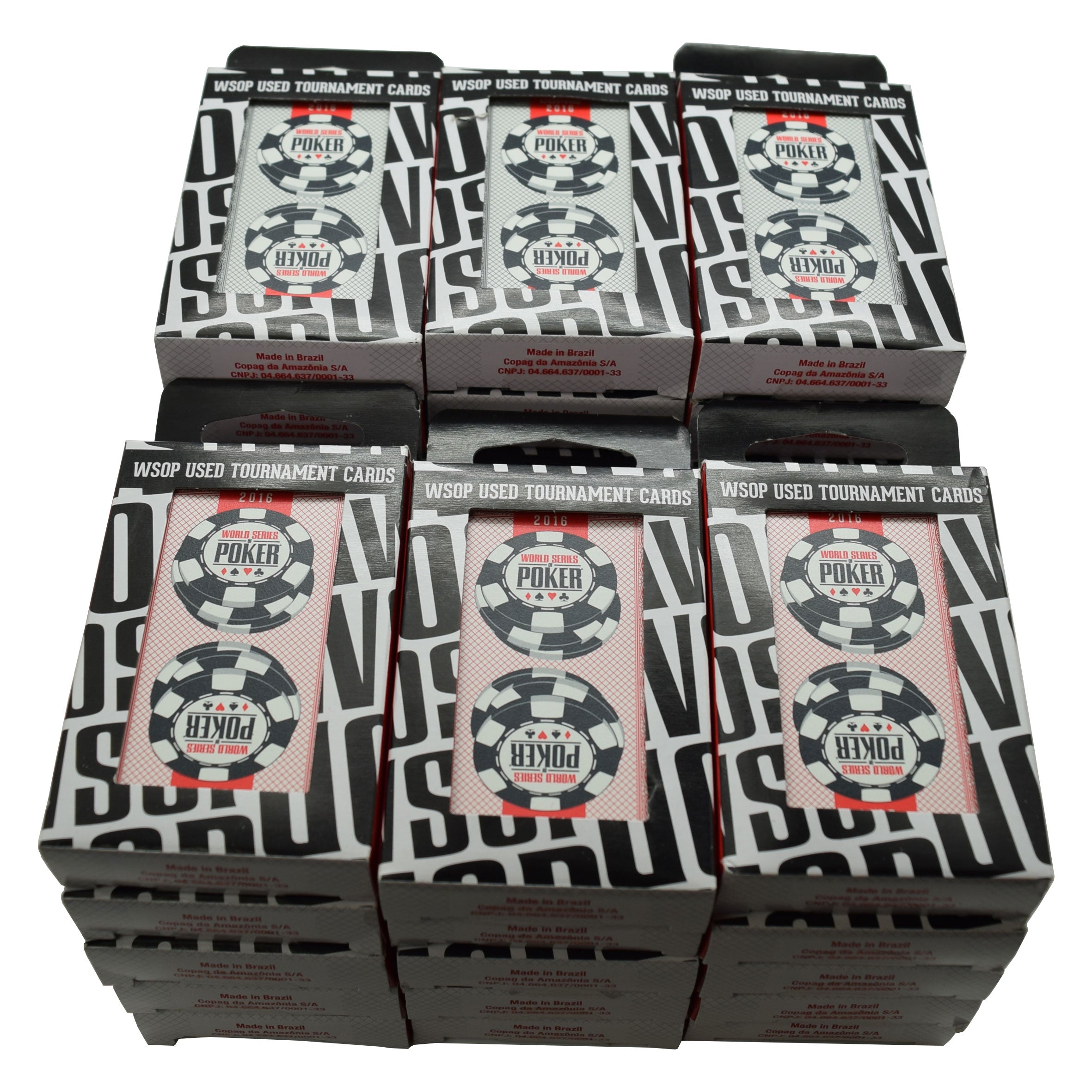 30 WSOP Copag Used Decks 2016 Used Decks