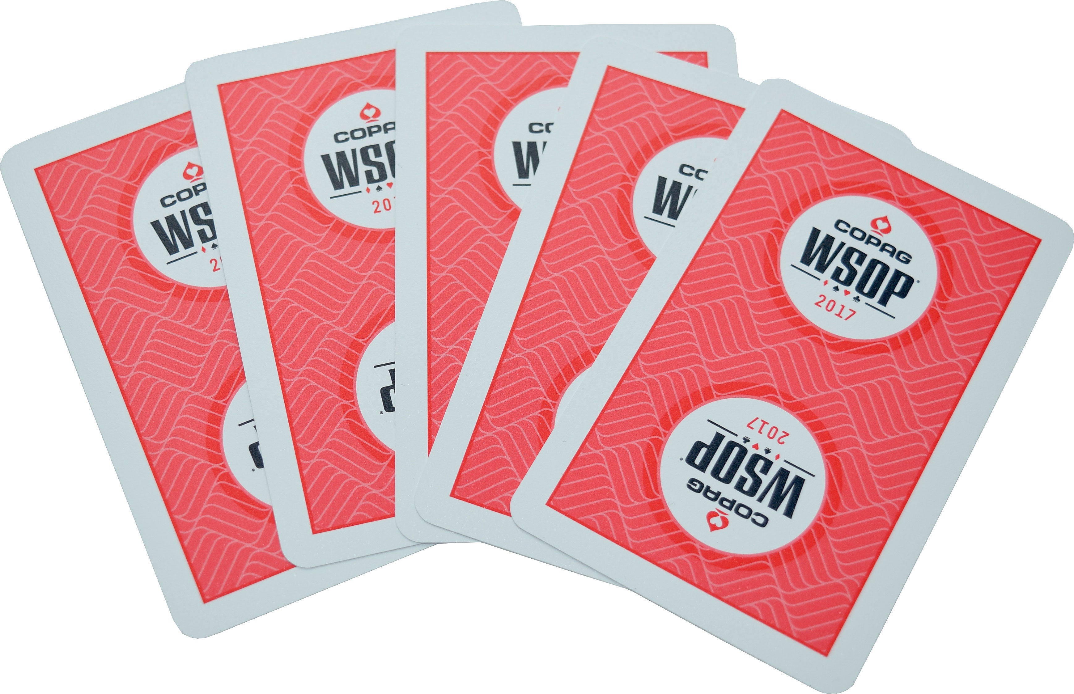 30 WSOP Copag Used Decks 2017 Used Decks