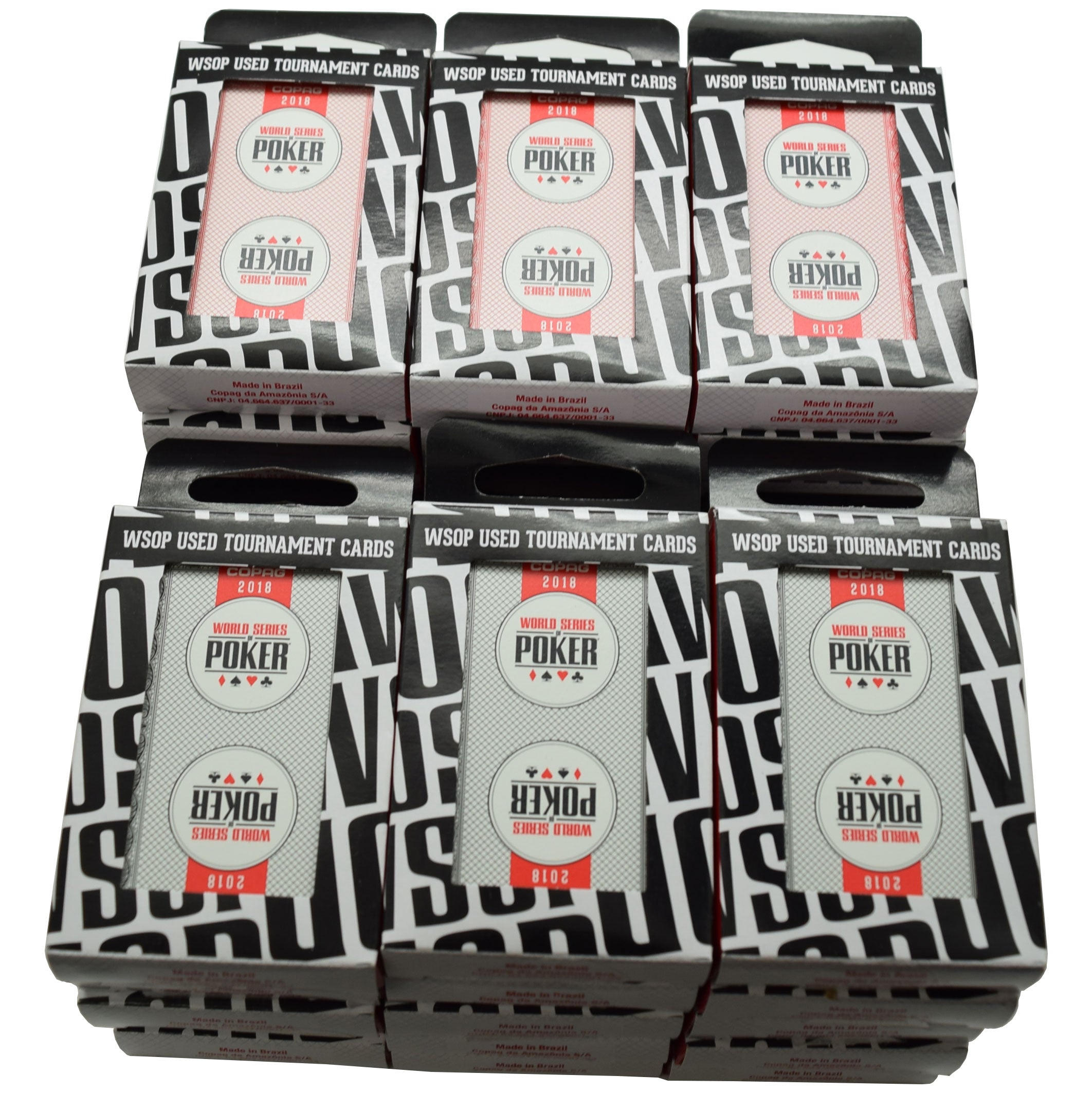 30 WSOP Copag Used Decks 2018 Used Decks