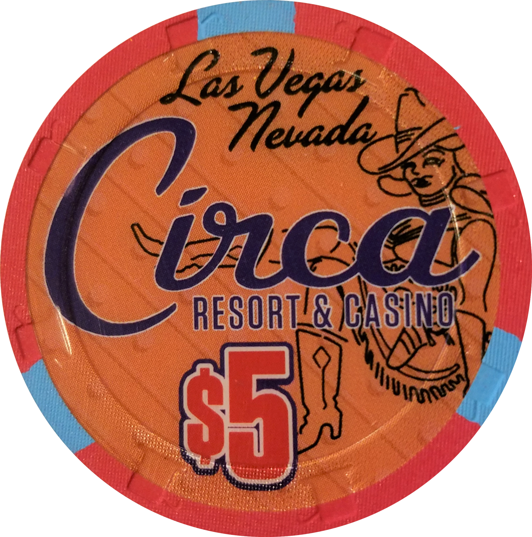 Circa Casino Las Vegas Nevada $5 Chip 2020