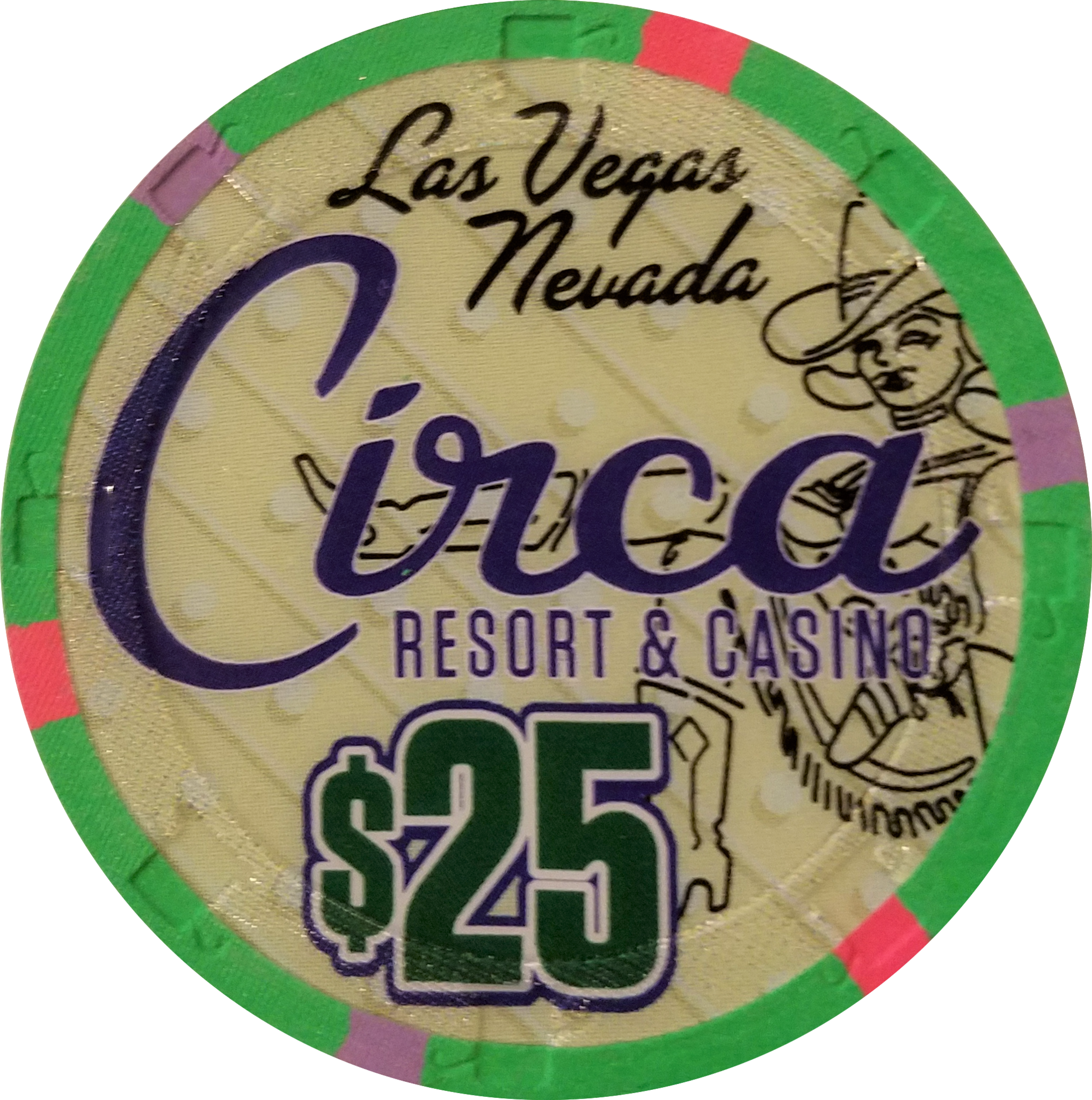 Circa Casino Las Vegas Nevada $25 Chip 2020