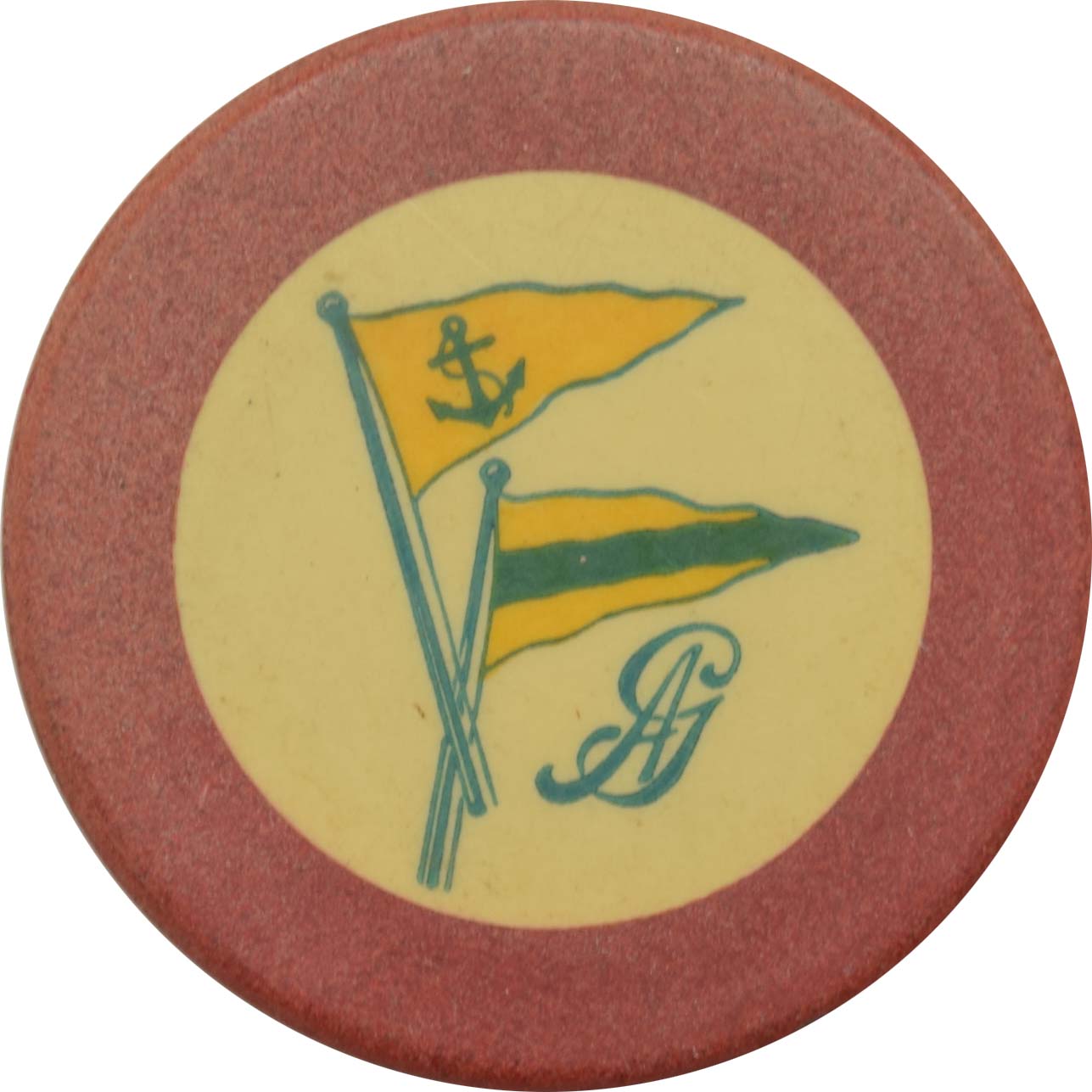 AG (Agrupacion Artistica Gallega) Habana Cuba Red Chip