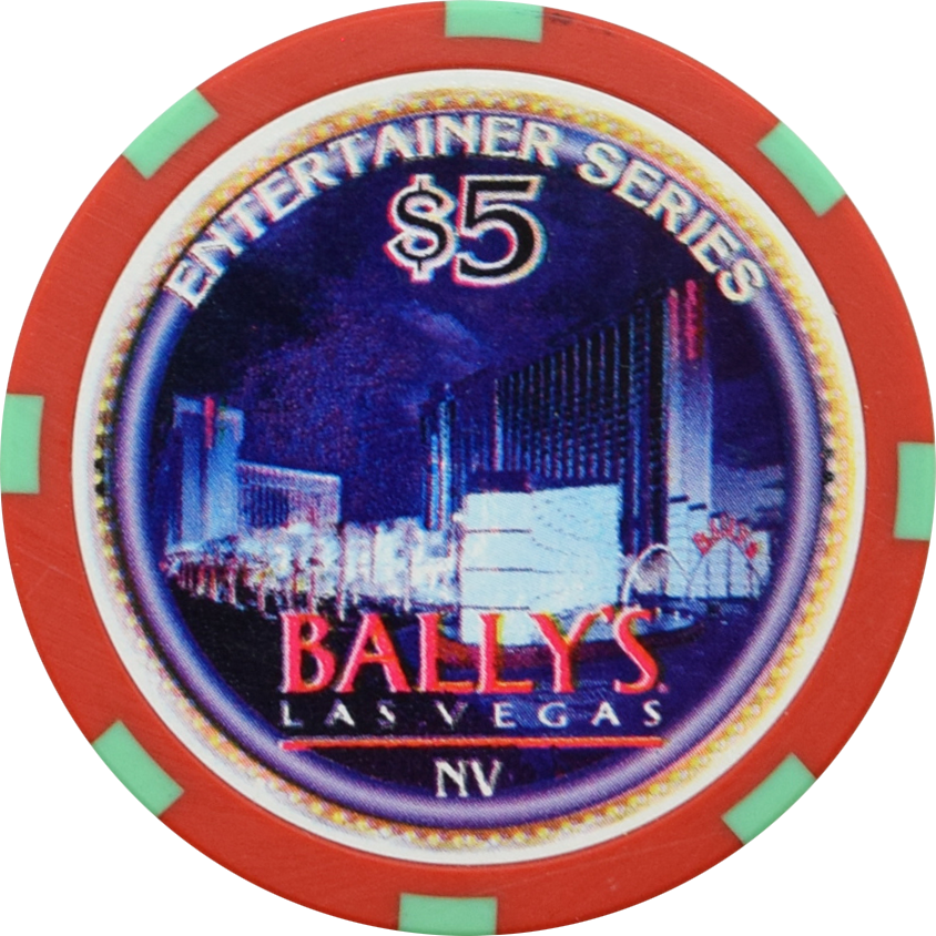 Bally's Casino Las Vegas Nevada $5 Engelbert Humperdinck Chip 1997