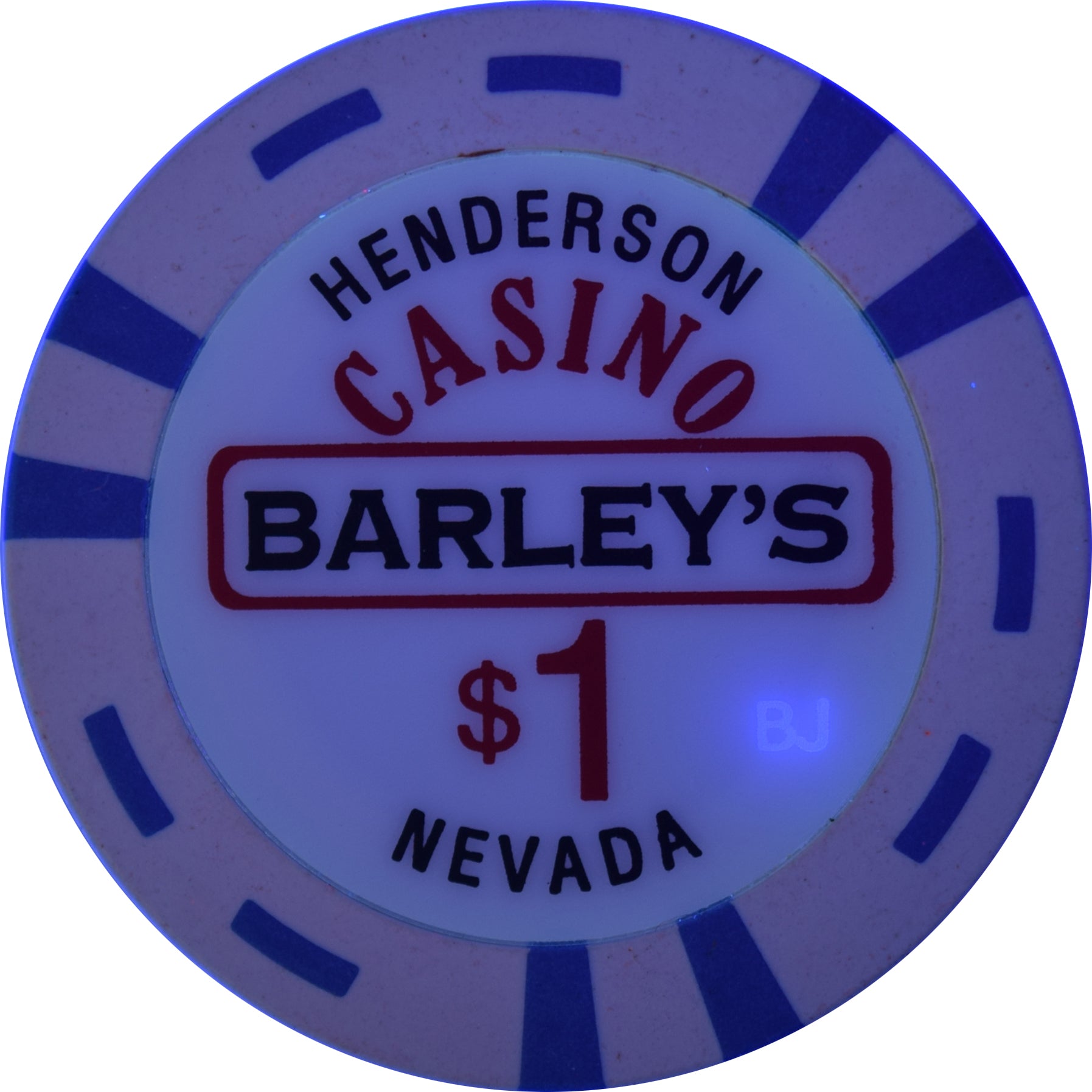 Barley's Casino Henderson Nevada $1 Chip 2002