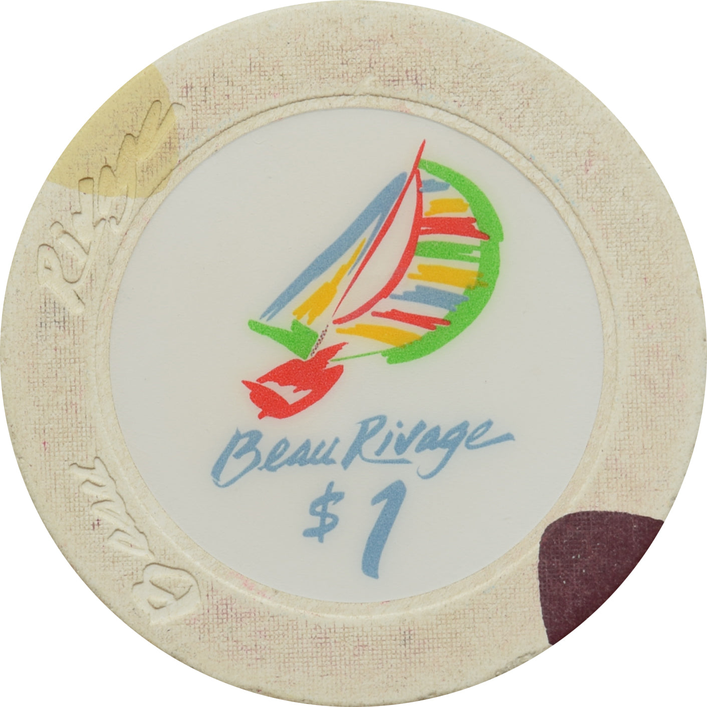 Beau Rivage Casino Biloxi Mississippi $1 Chip #2