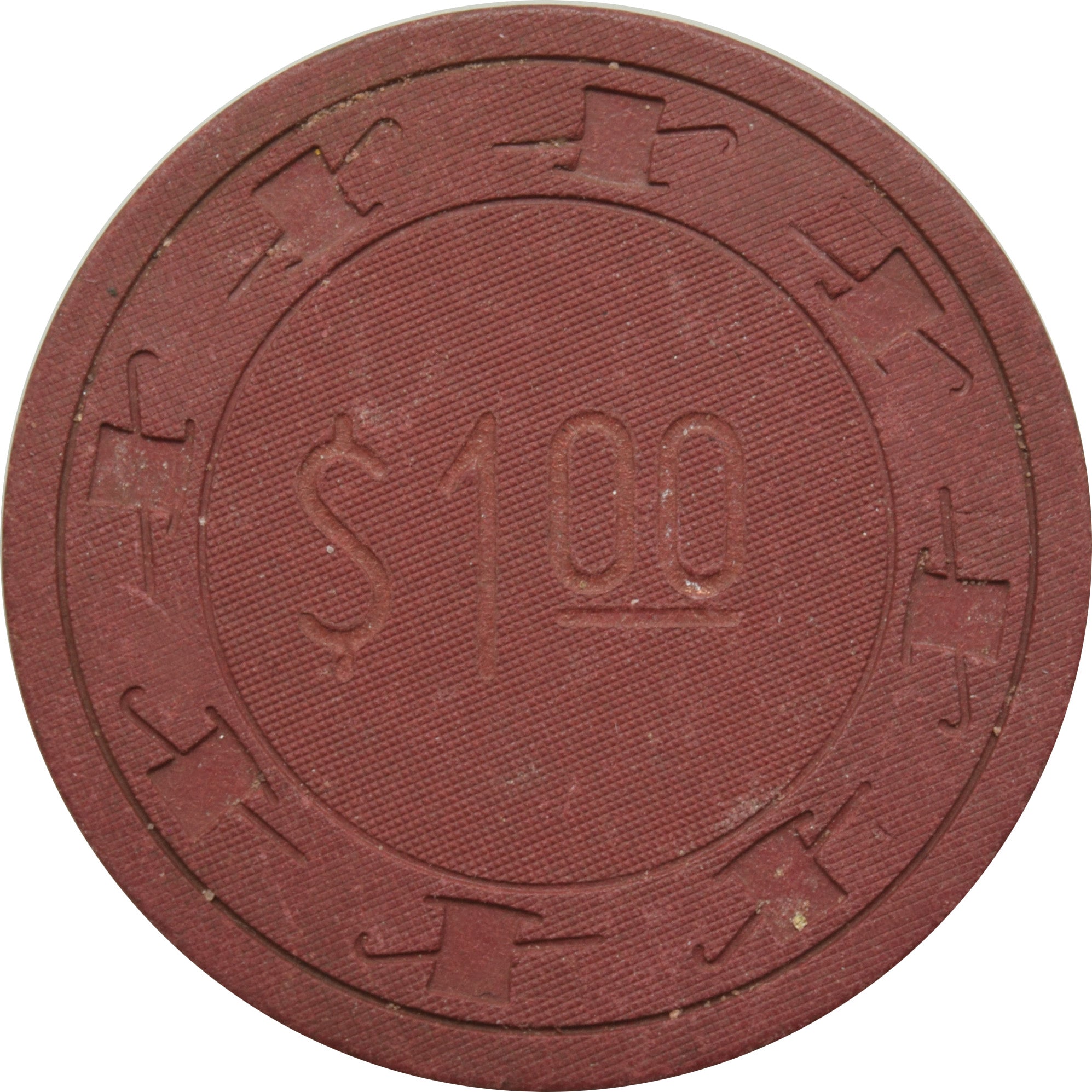 Carson City Nugget Casino Carson City Nevada $1 Chip 1959