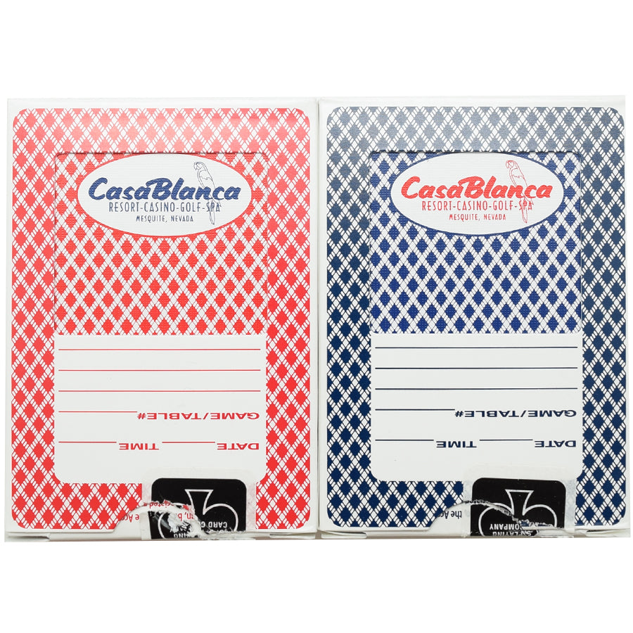 Casablanca Casino Mesquite Nevada Used Deck of Cards