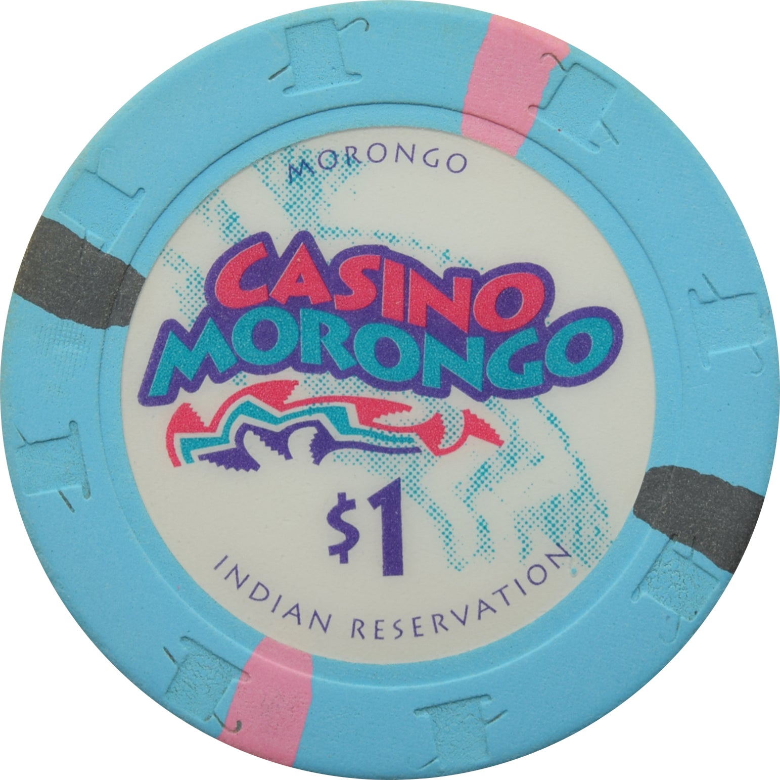 Casino Morongo Cabazon CA $1 Chip (H&C)