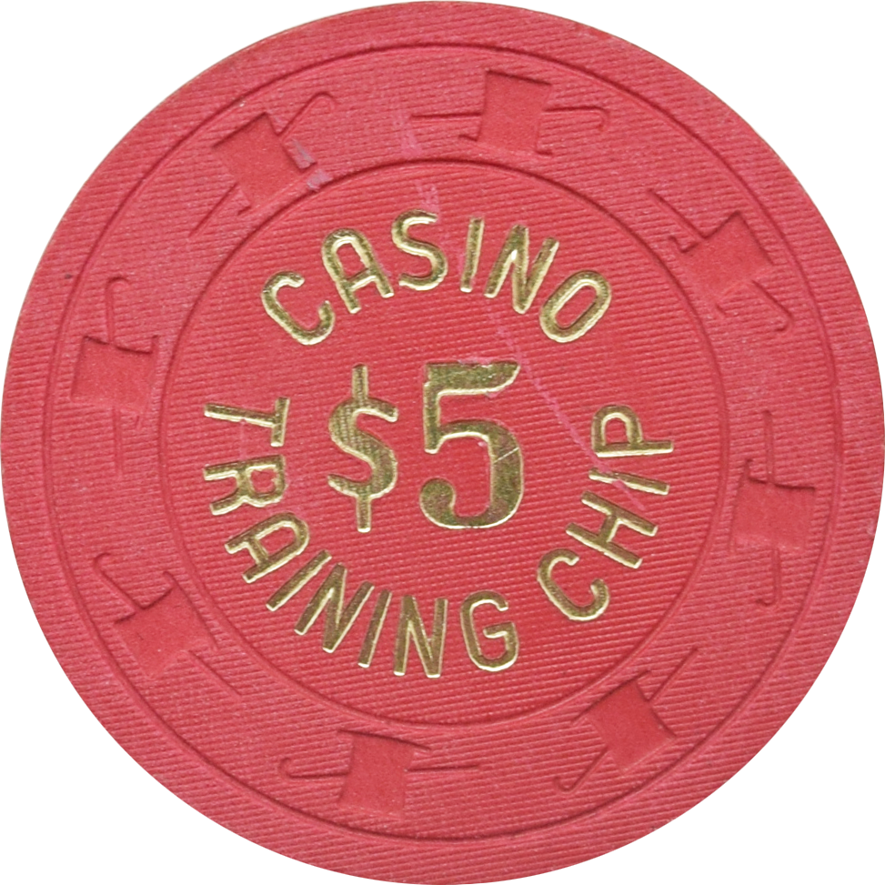 Casino Training Chip (Boardwalk Regency) $5 Paulson Chip