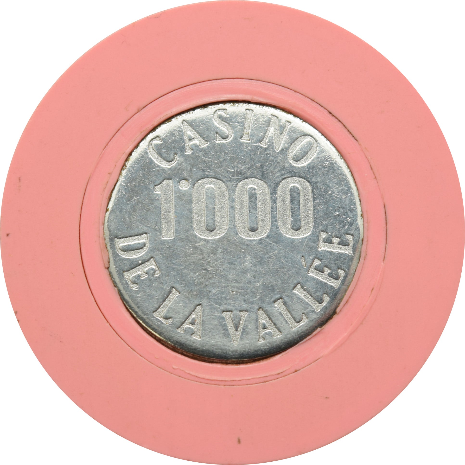 Casino de La Vallee Saint- Vincent Italy ₤1000 Chip