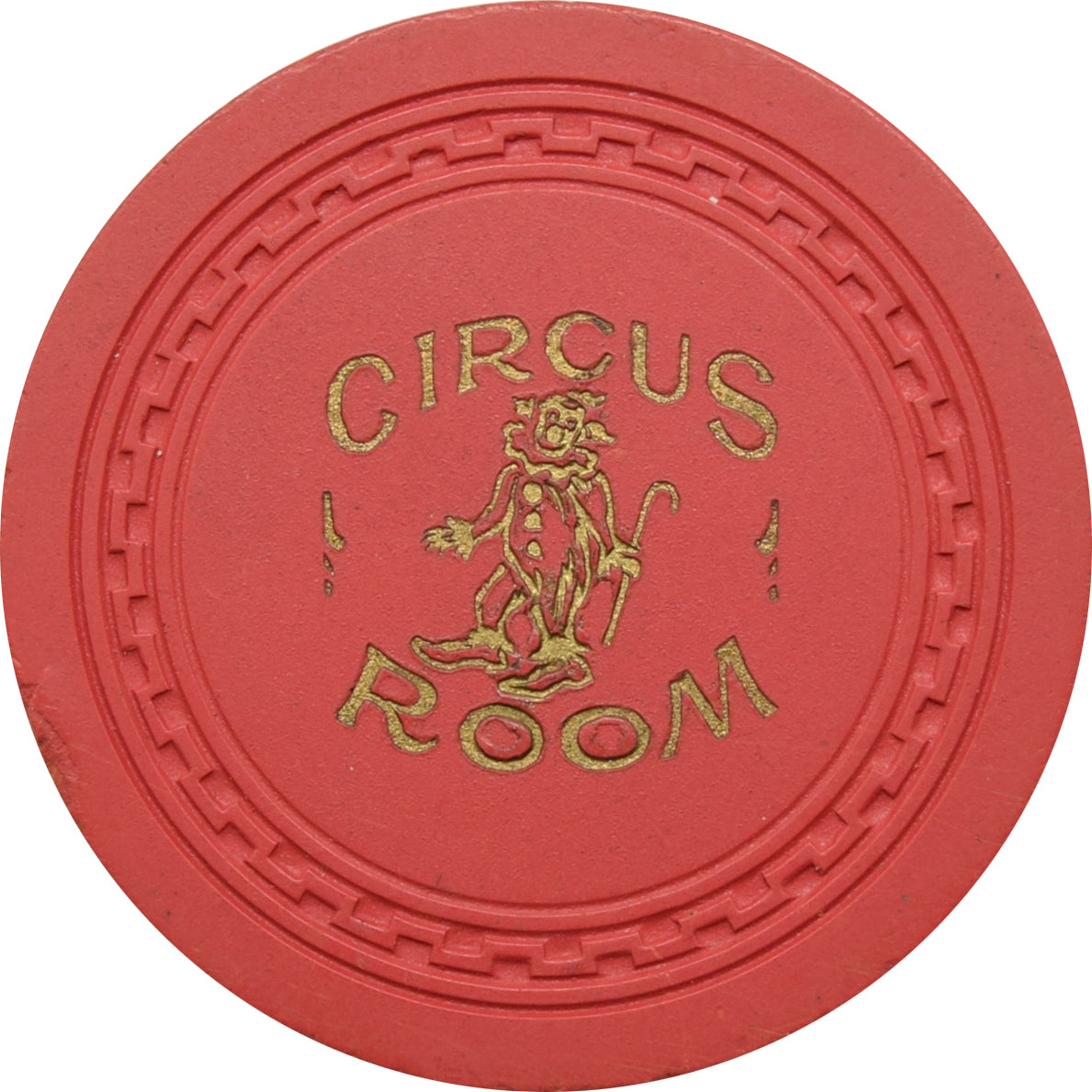 Circus Room Casino Lake Tahoe Nevada $5 Chip 1952