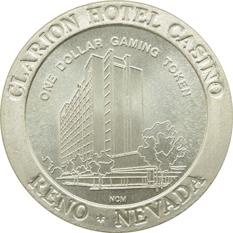 Clarion Casino Reno NV $1 Token 1991