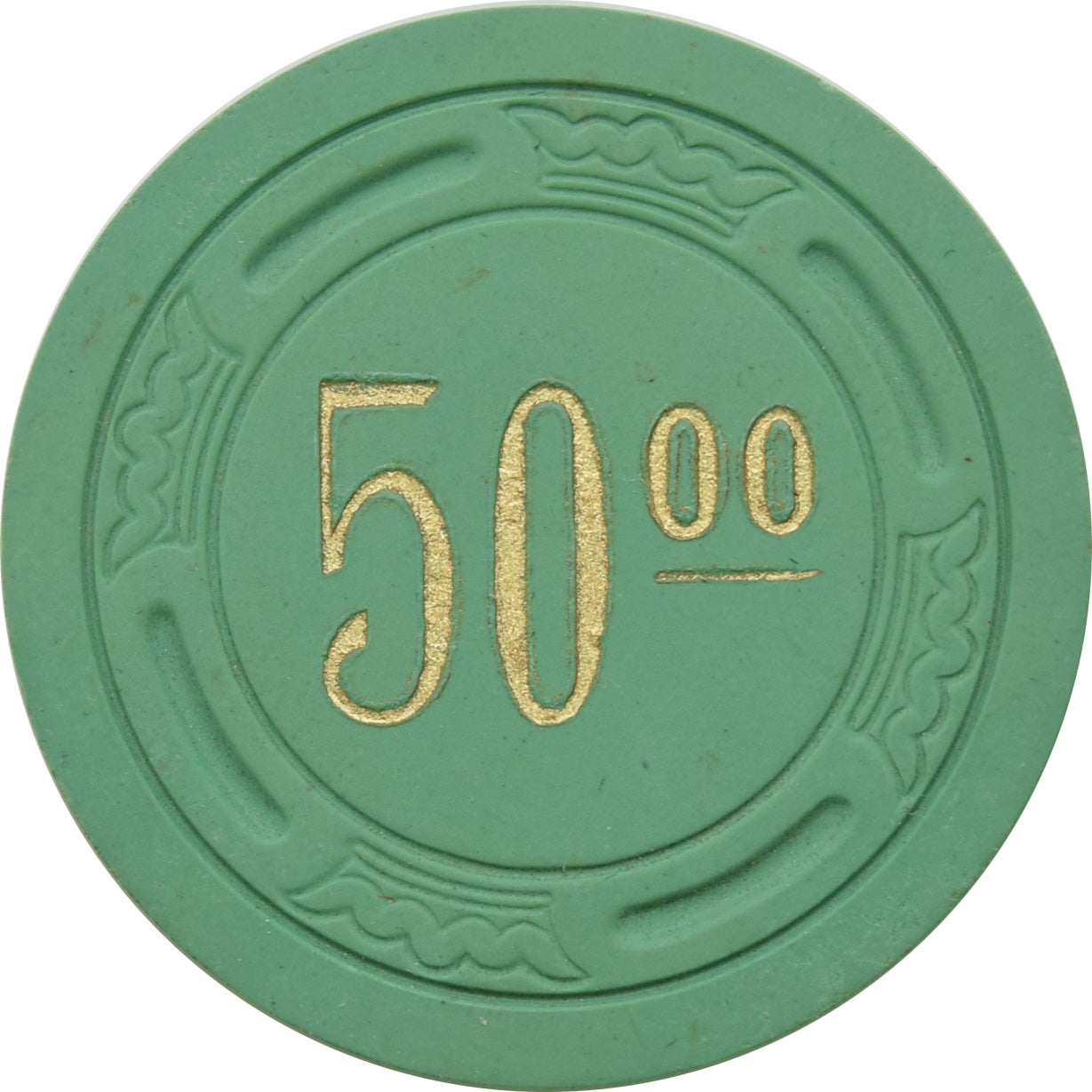 Colbrandt's Flamingo Club Casino Reno Nevada $50 Chip 1946