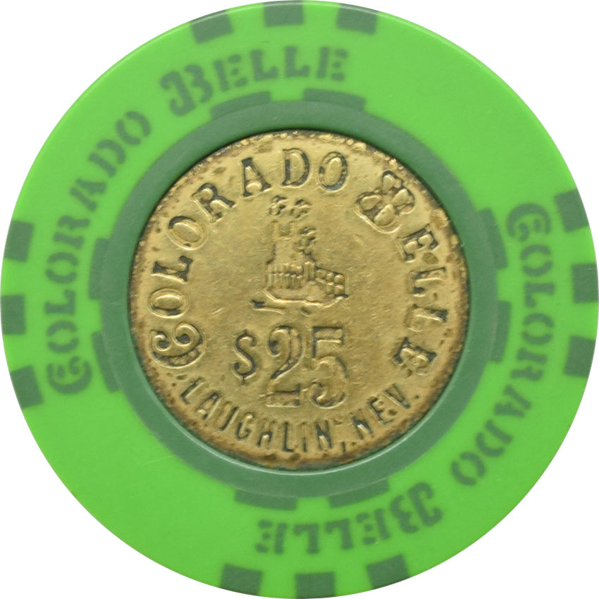 Colorado Belle Casino Laughlin Nevada $25 Chip 1987