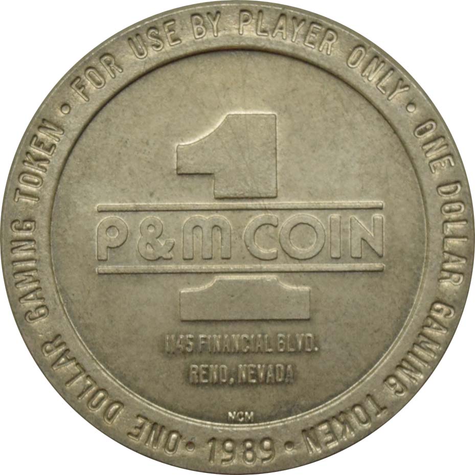 Crosby Lodge Reno Nevada $1 Token 1996