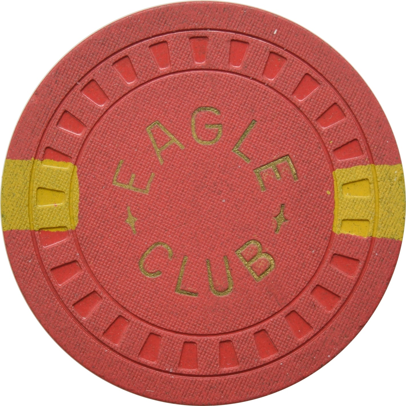 Eagle Club Yerington Nevada 25 Cent Chip 1952