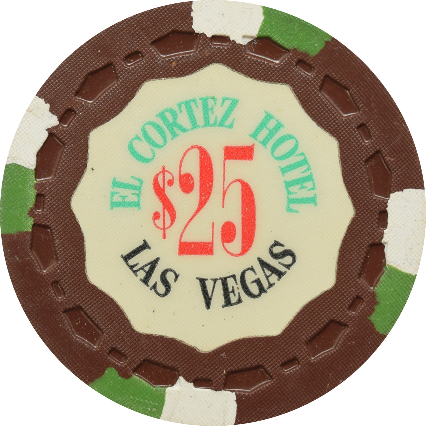 El Cortez Casino Las Vegas Nevada $25 Chip 1964