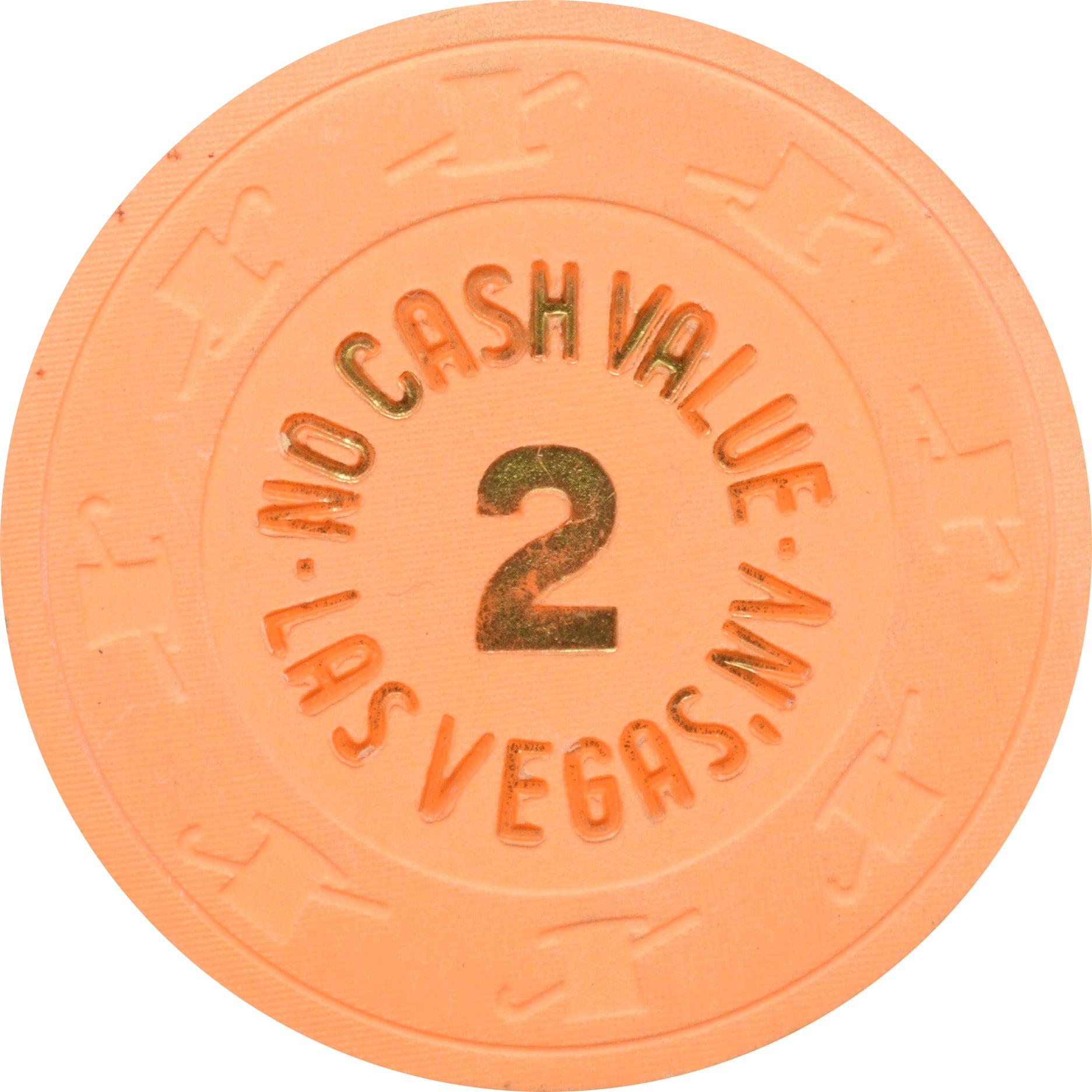 Excalibur Casino Las Vegas Nevada 2 Twin Q Only Chip 1993