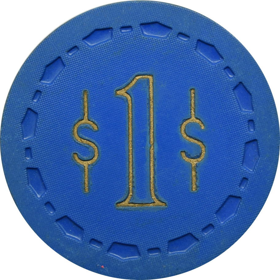 Far Western Club Casino Guadalupe CA $1 Chip