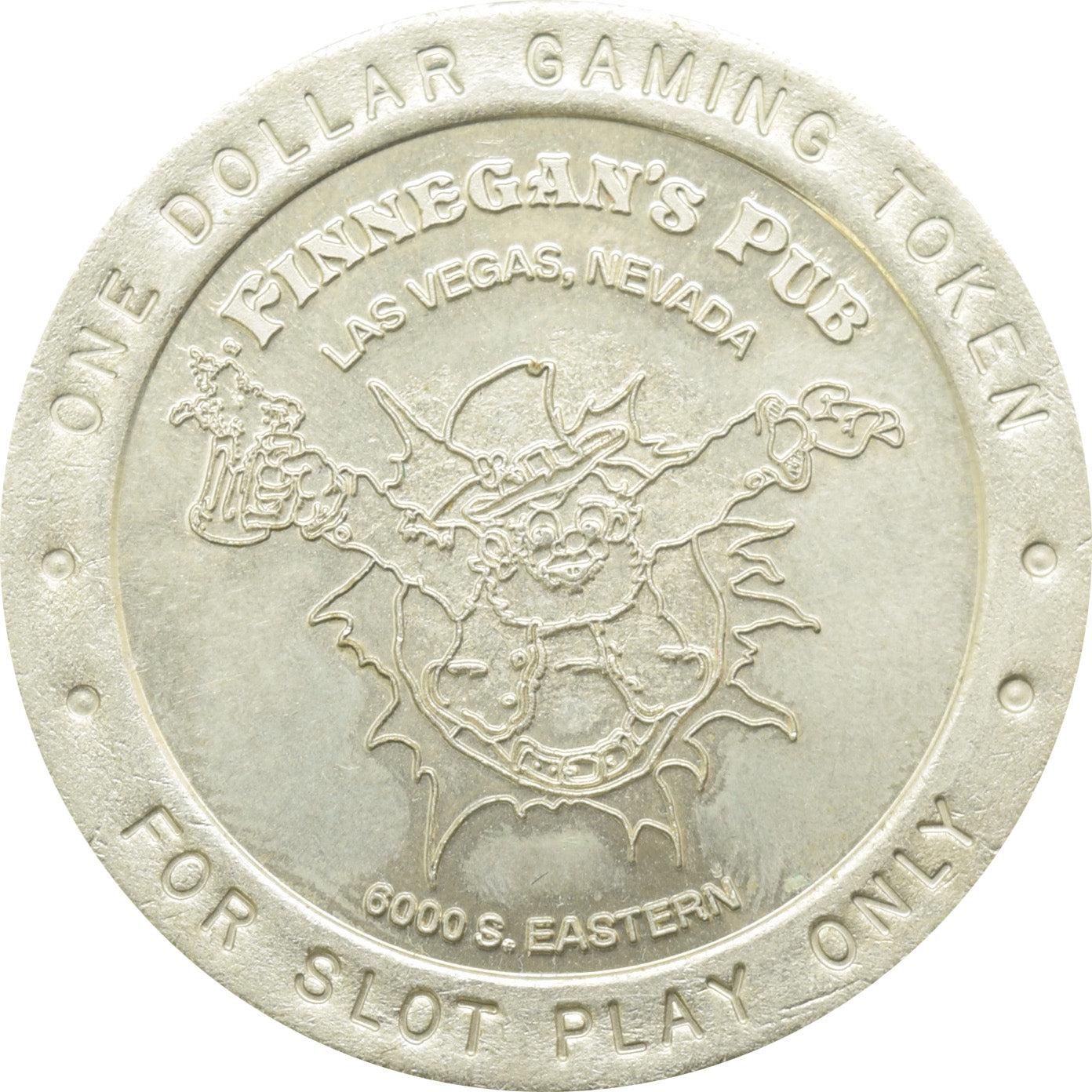 Finnegan's Pub N. Las Vegas NV $1 Token 1994