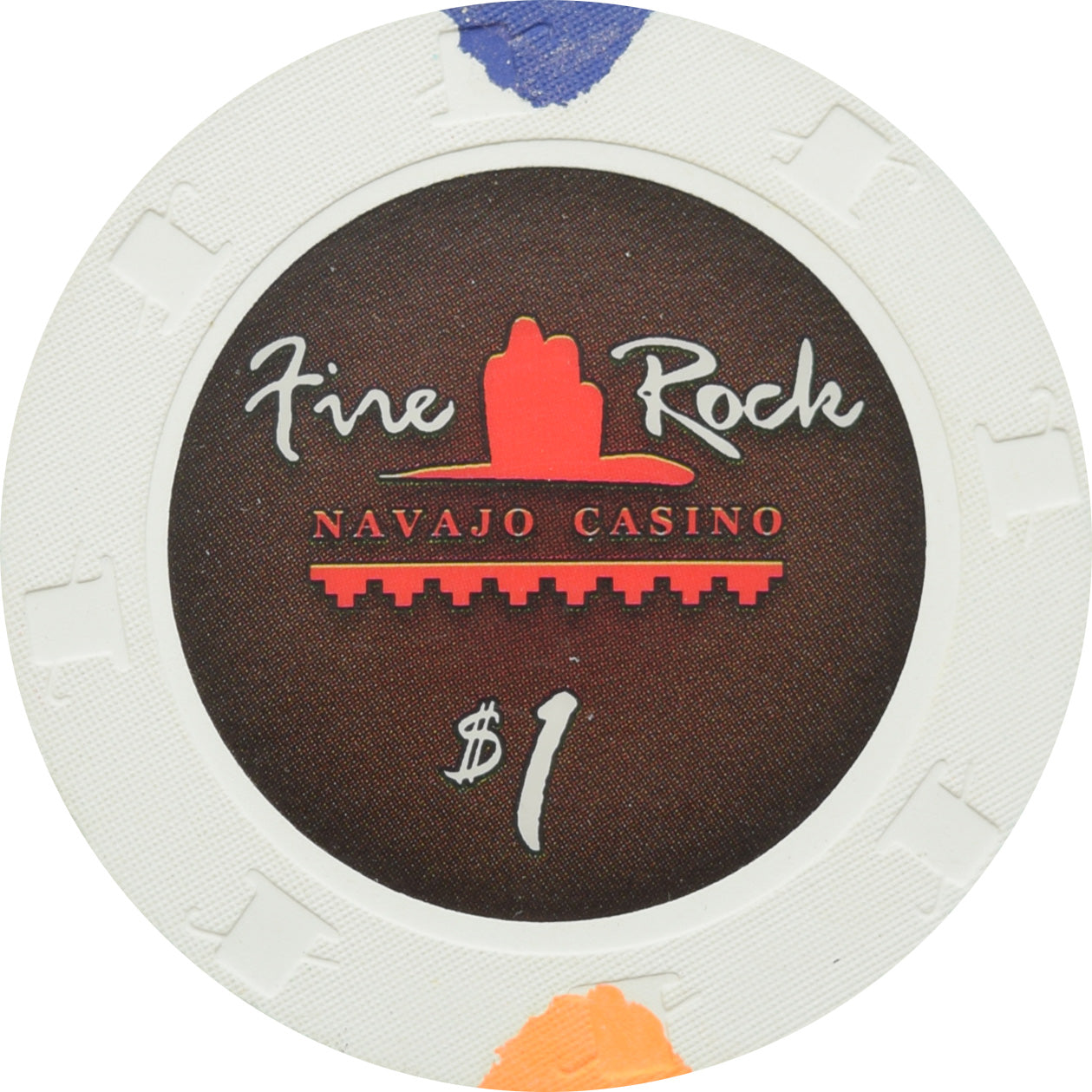 Fire Rock Navajo Casino Church Rock NM $1 Chip