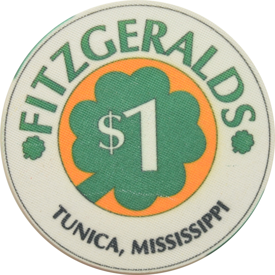 Fitzgeralds Casino Tunica Mississippi $1 Chip