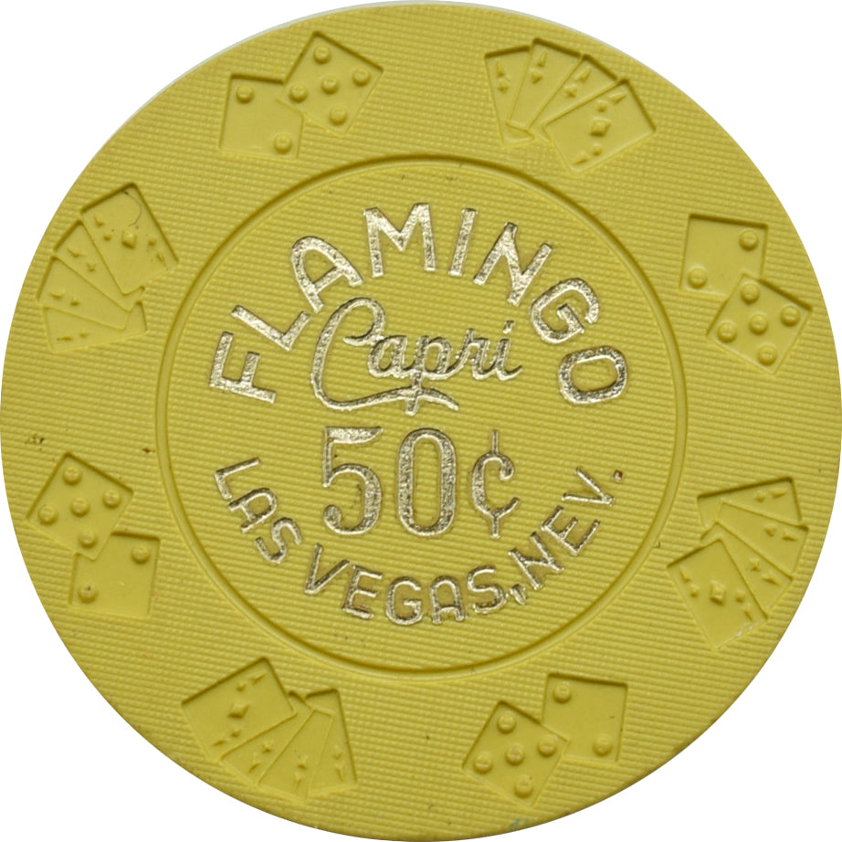Flamingo Capri Casino Las Vegas Nevada  50 Cent Chip 1970s