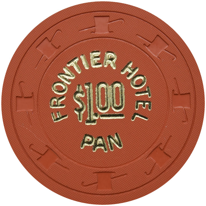 Frontier Hotel Casino Las Vegas Nevada $1 PAN Chip 1960s