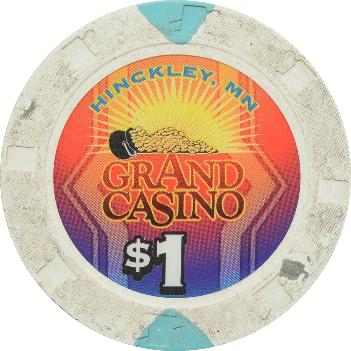 Grand Casino Hinckley MN $1 Chip
