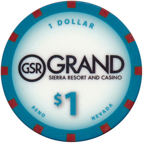 Grand Sierra, Reno NV $1 Casino Chip #2 - Spinettis Gaming - 1