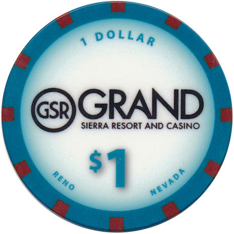 Grand Sierra, Reno NV $1 Casino Chip #2 - Spinettis Gaming - 2
