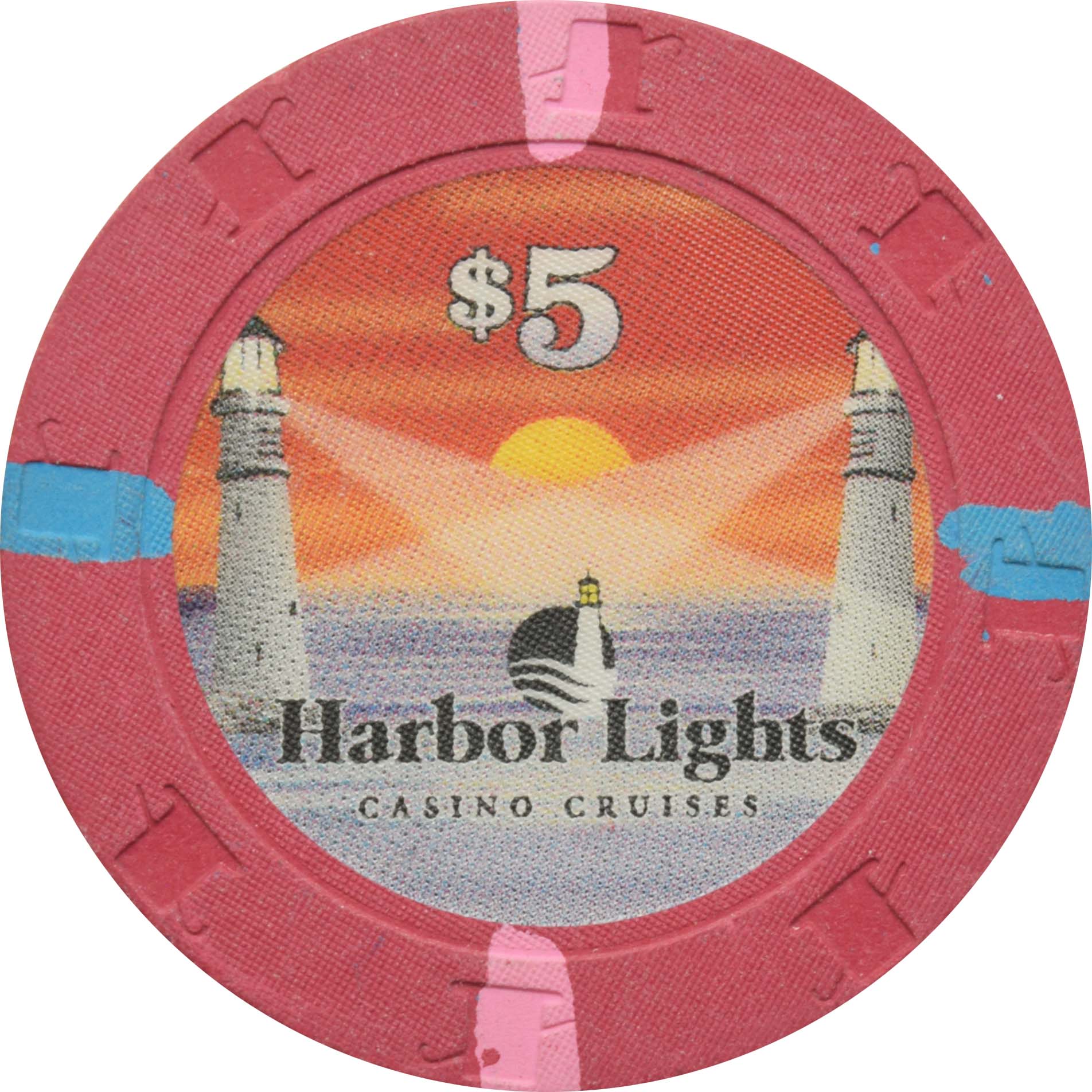 Harbor Lights Casino Cruises Day Cruise Florida $5 Chip
