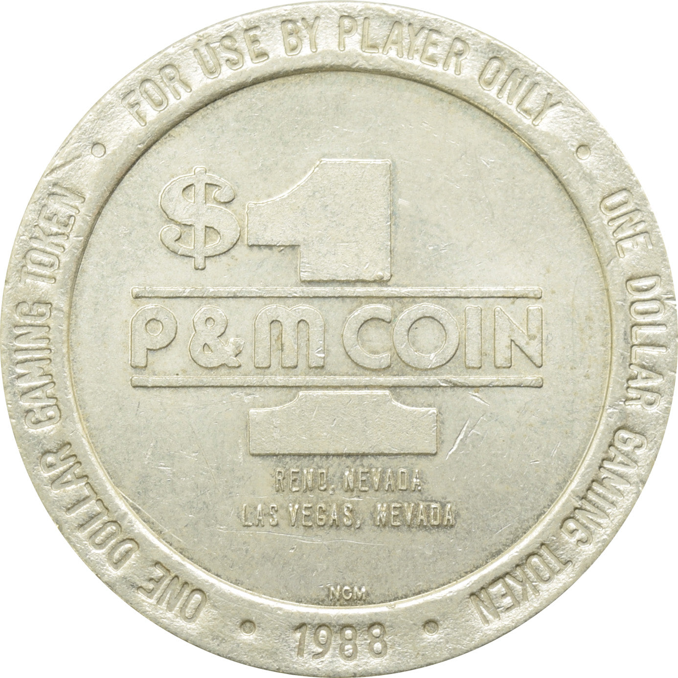 Hobey's Casino/Restaurant Sun Valley NV $1 Token 1988