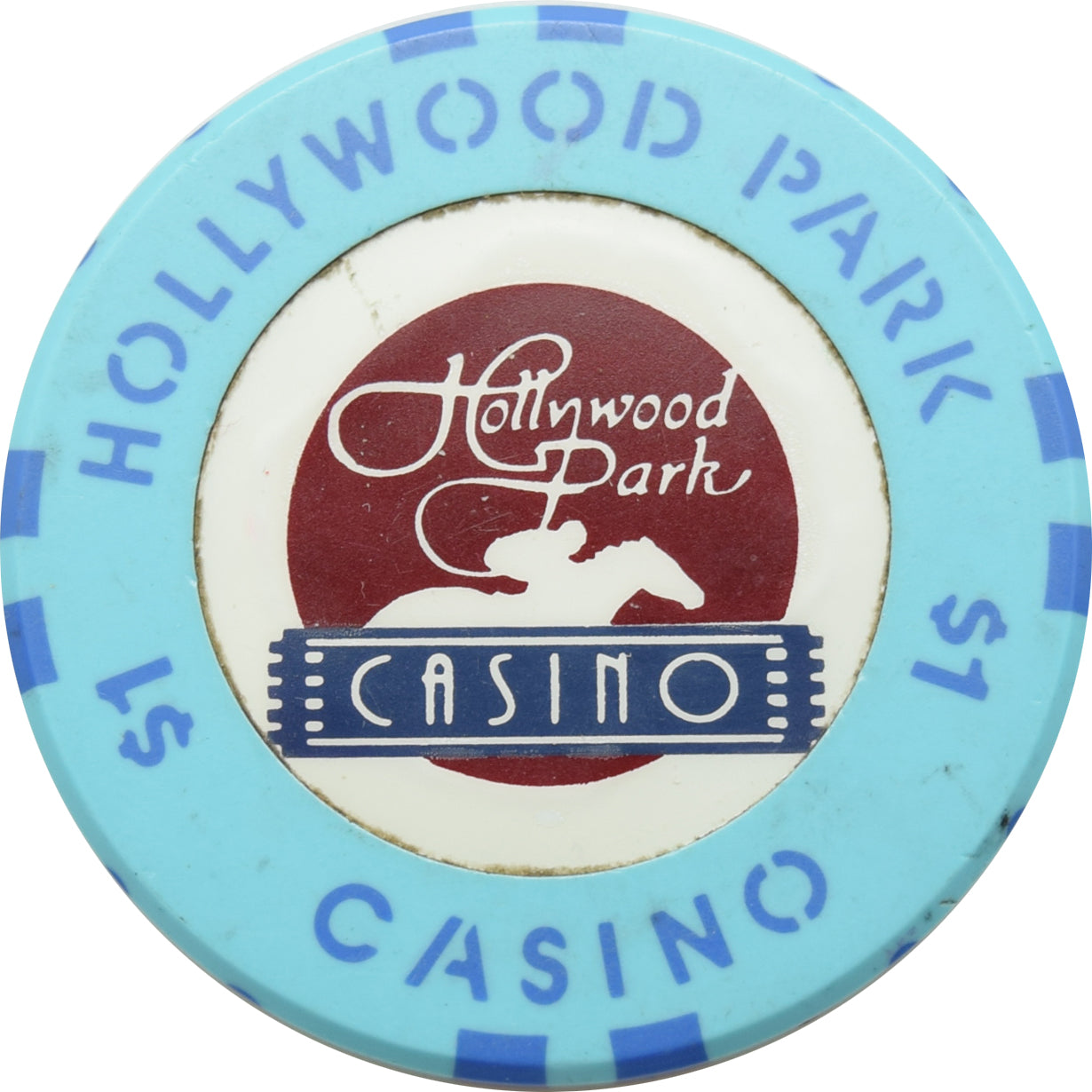 Hollywood Park Casino Inglewood California $1 Chip