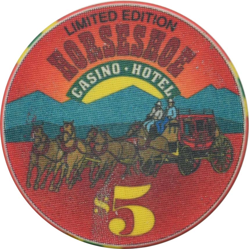 Horseshoe Casino Tunica Mississippi $5 Stagecoach Chip