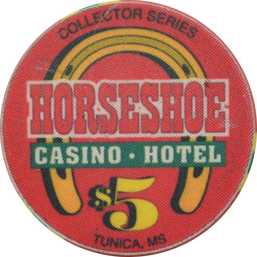 Horseshoe Casino Tunica Mississippi $5 Stagecoach Chip
