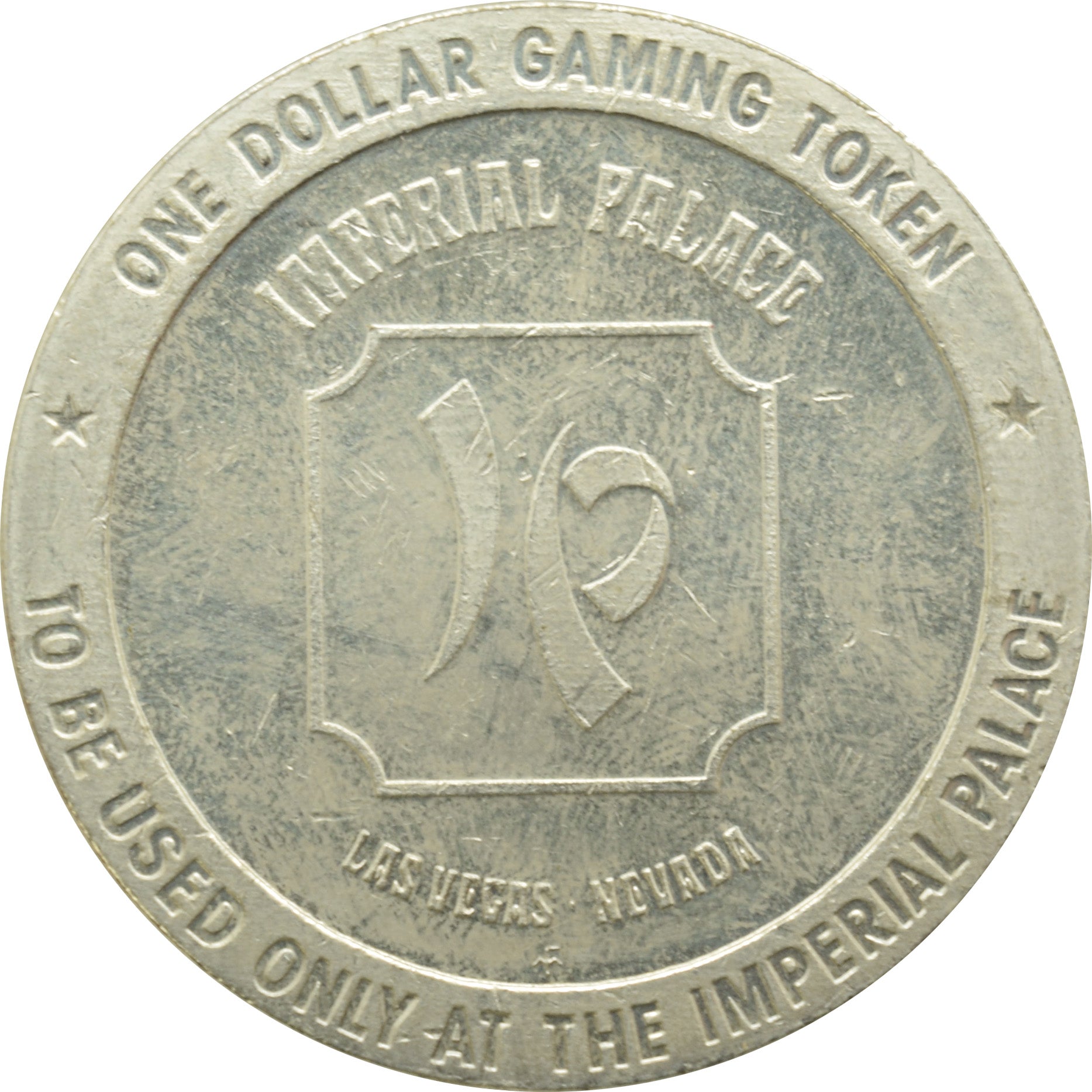 Imperial Palace Casino Las Vegas NV $1 Token 1980