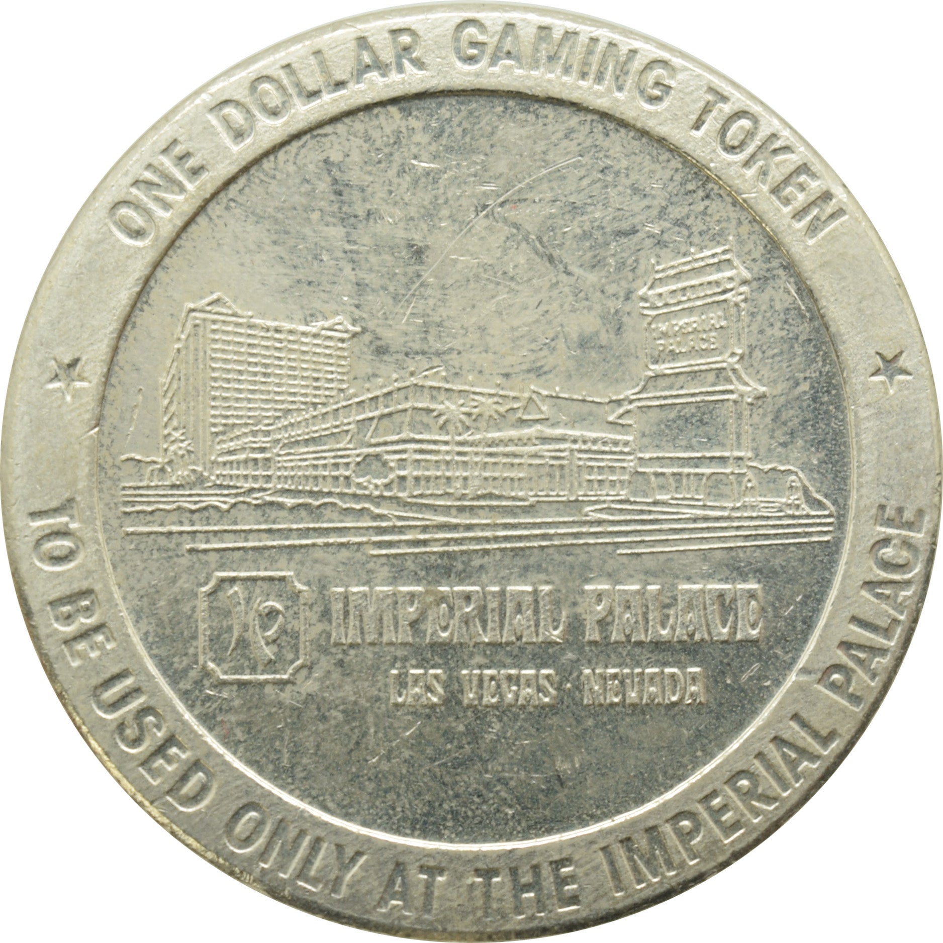 Imperial Palace Casino Las Vegas NV $1 Token 1980