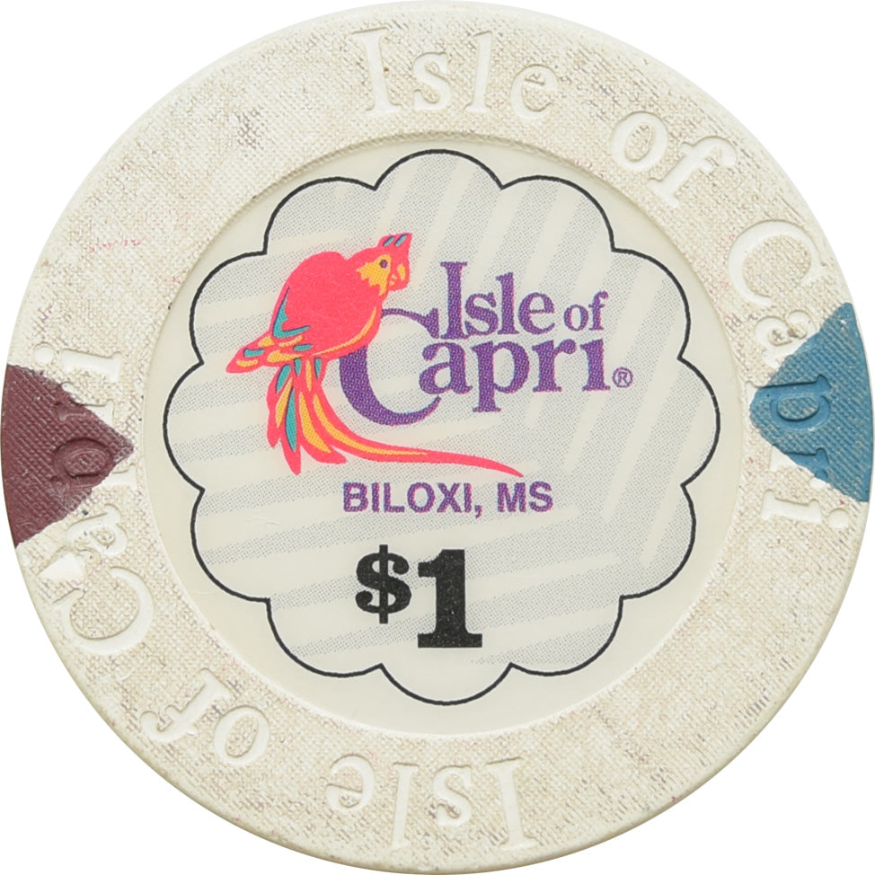 Isle of Capri Casino Biloxi MS $1 Chip #2
