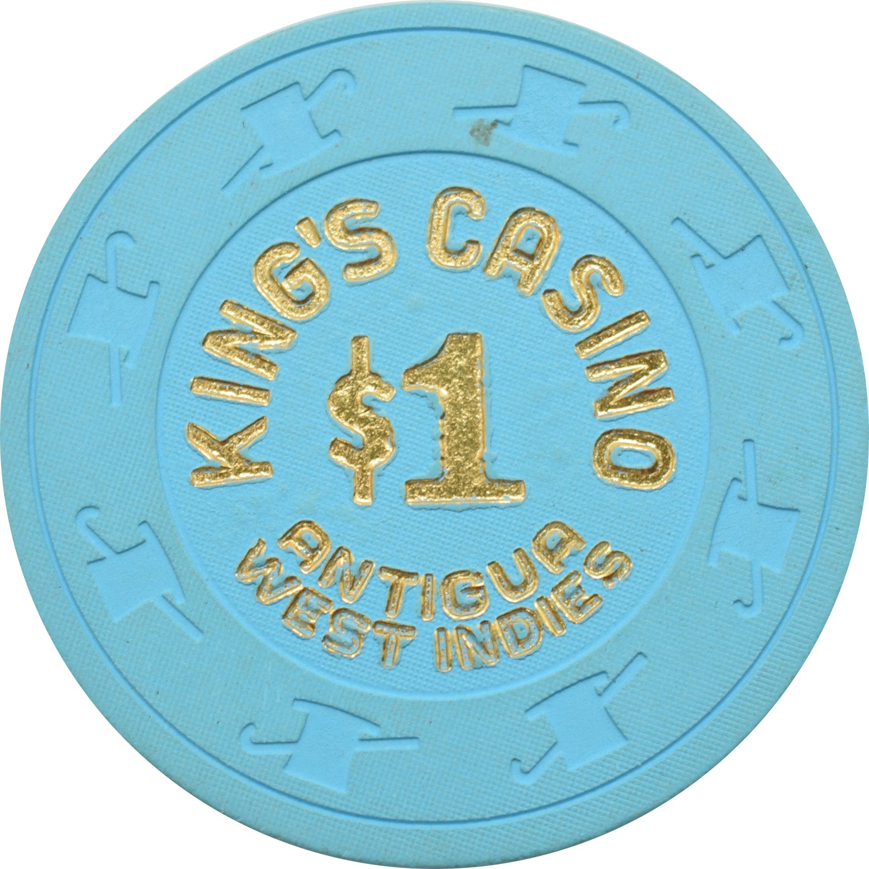 King's Casino St. Johns Antigua $1 Chip