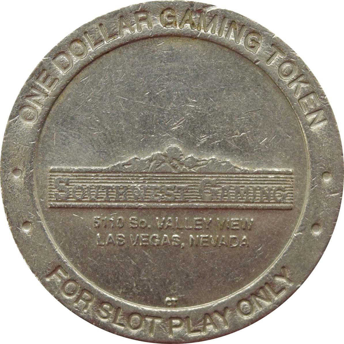LJ's Sports Bar Casino Las Vegas Nevada $1 Token 1991
