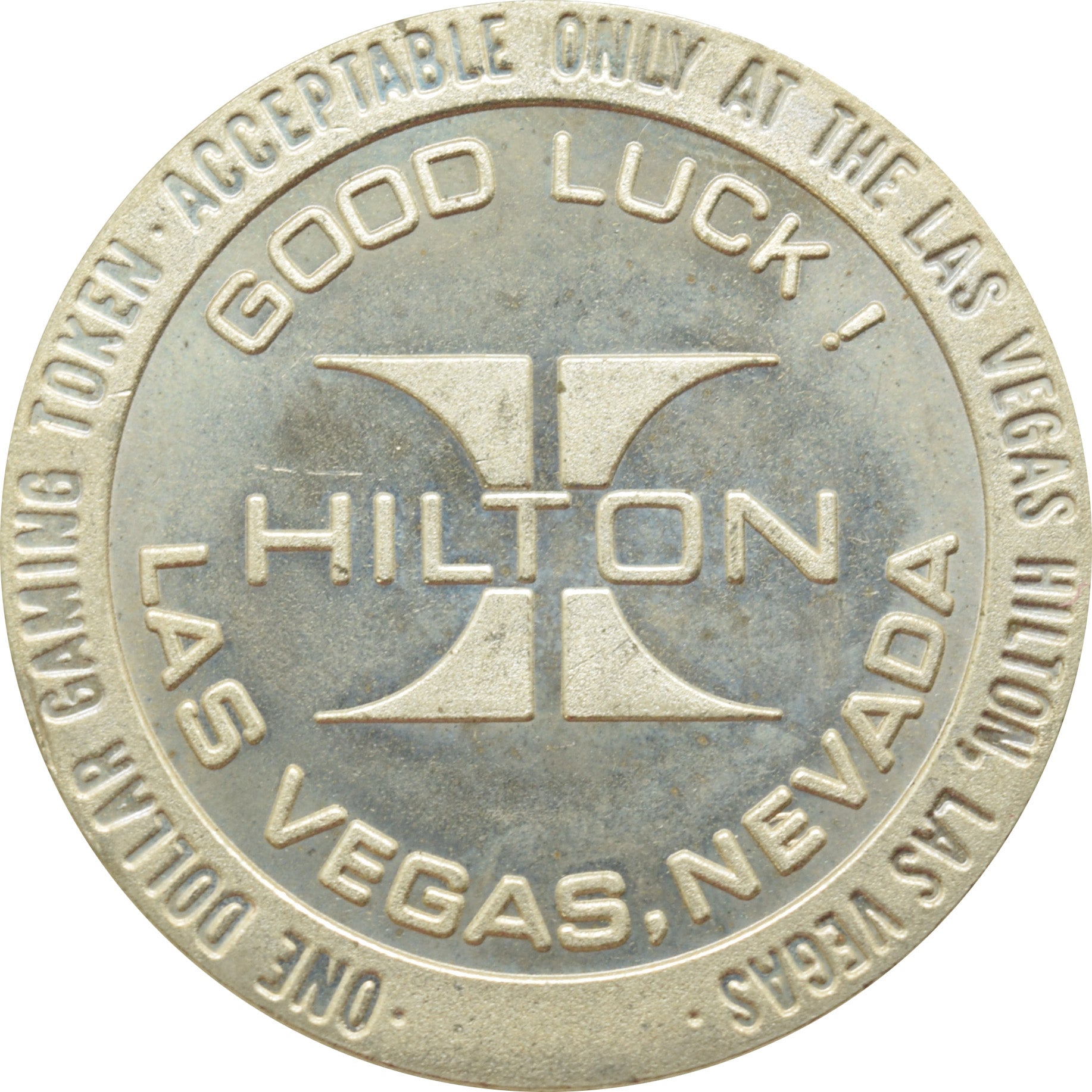 Las Vegas Hilton Casino Las Vegas Nevada $1 Token 1983