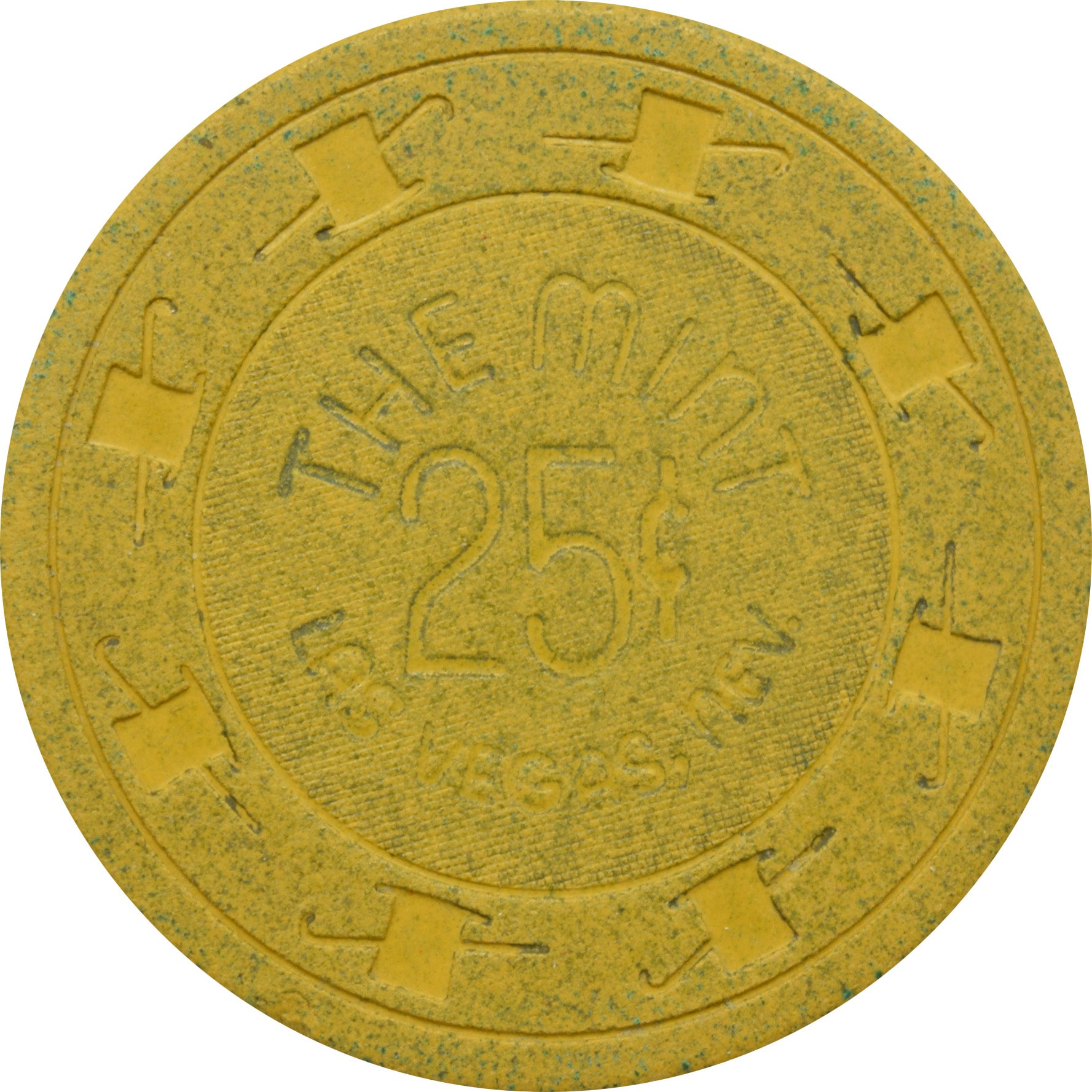 The Mint Casino Las Vegas Nevada 25 Cent Chip 1980s