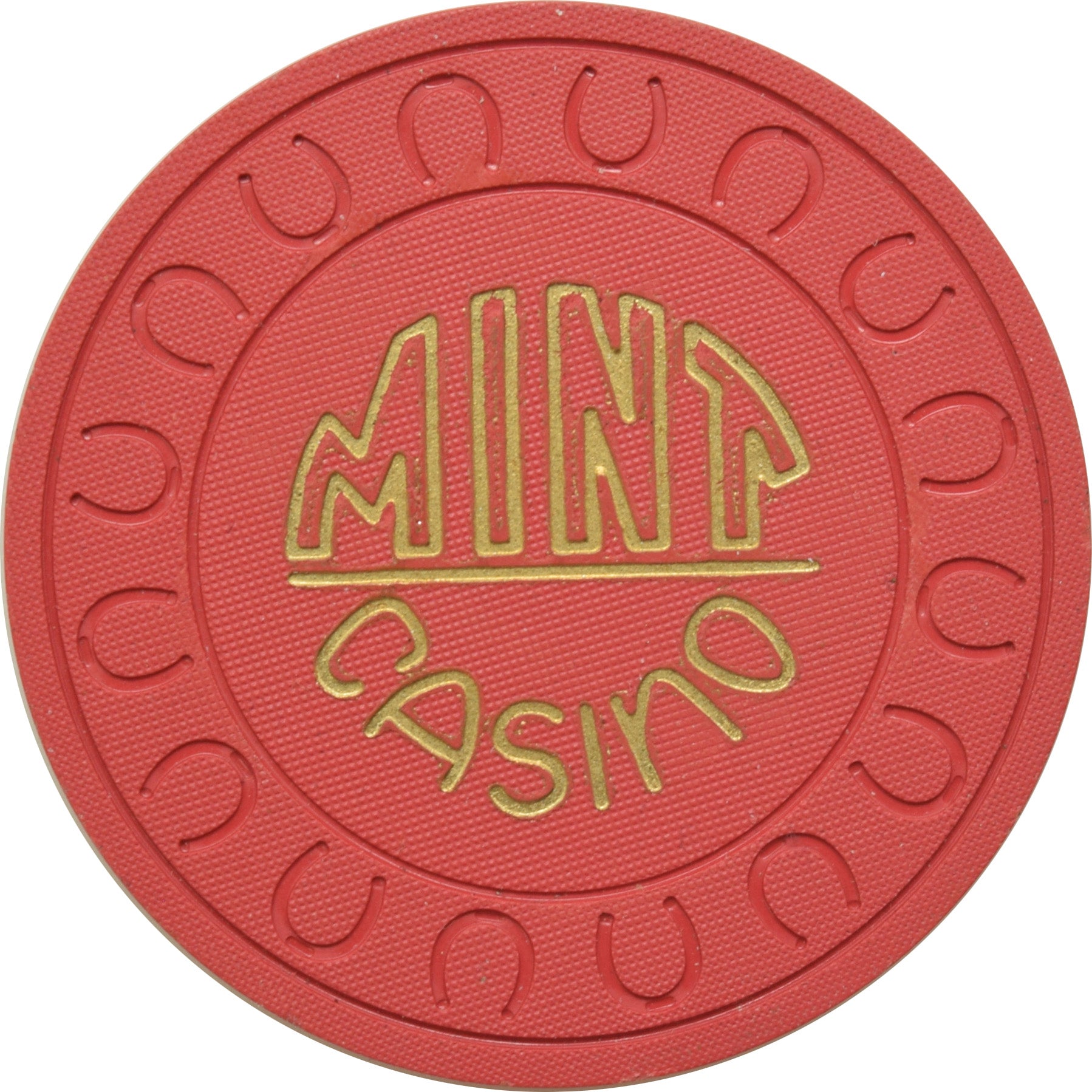 Mint Club Casino Winnemucca Nevada Red Roulette Chip 1955