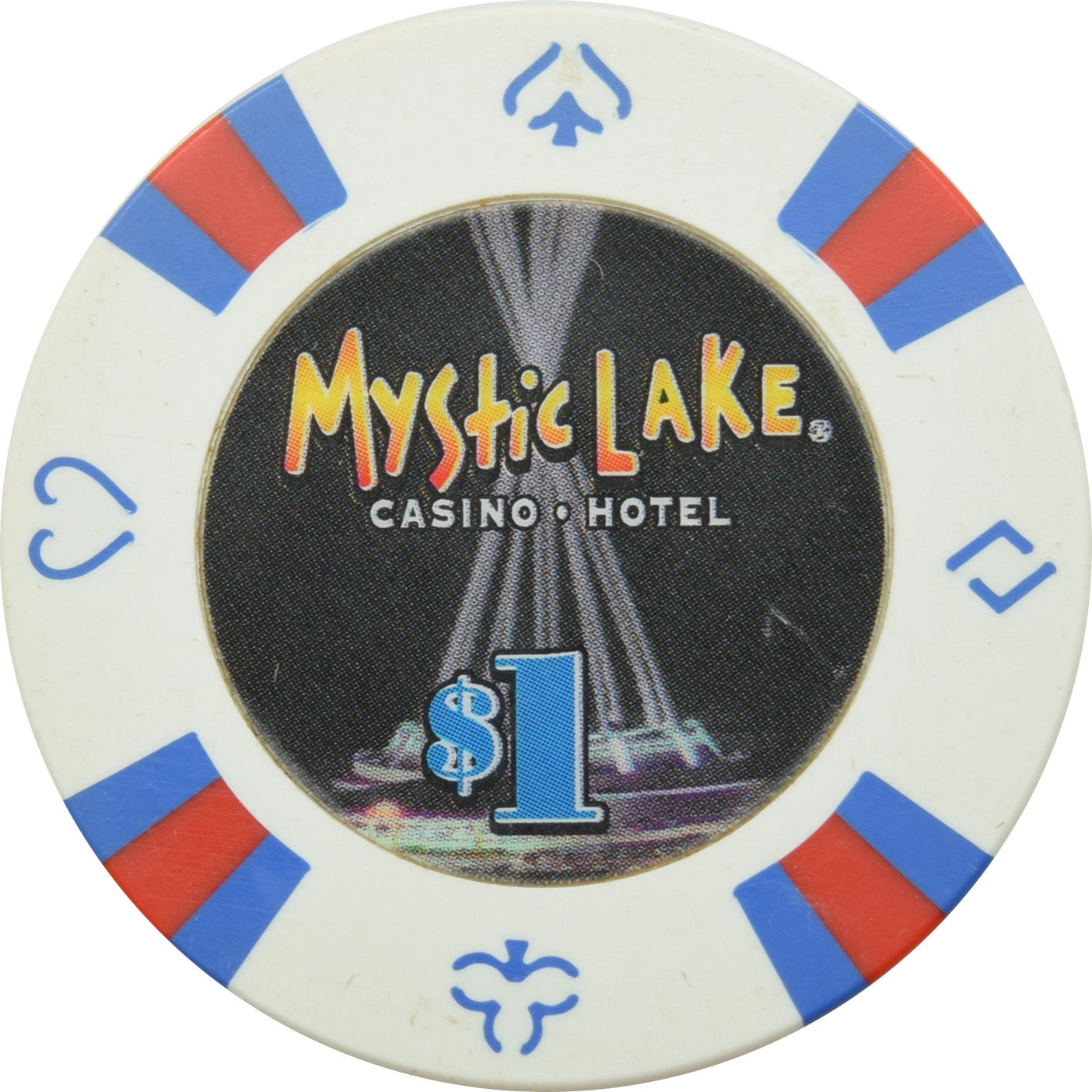 Mystic Lake Casino Prior Lake MN $1 Chip #2